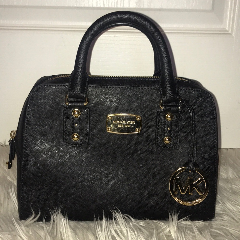 Michael Kors LIGHTLY WORN Saffiano Mini Satchel